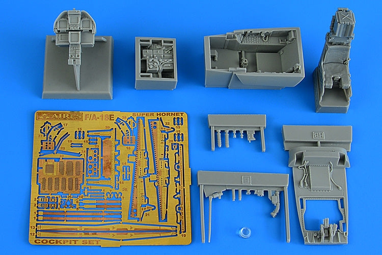 Aires 4895 F/A-18E Super Hornet cockpit set 1/48 Hobby Boss