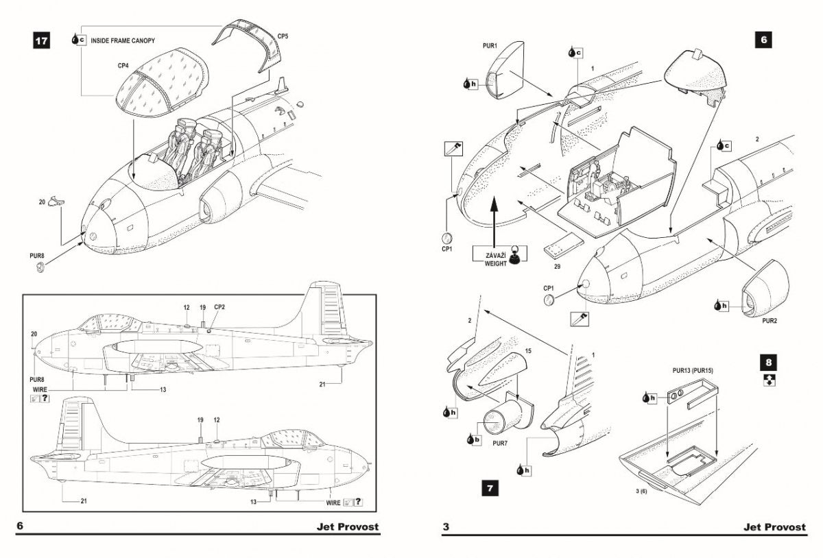 Fly 48017 Jet Provost T.3/T.3A 1/48 – imagen 5
