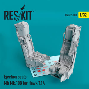 Sièges éjectables RESKIT RSU32-0100 MB MK.10B pour Hawk T.1A (impression 3D) 1/32