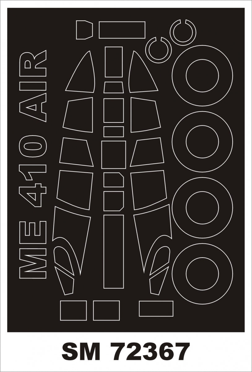 Montex SM72367 Me 410U-2/U-4 pour AIRFIX 1/72