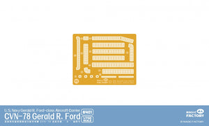 Magic Factory 6401 USS Gerald R. Ford (CVN-78) - Porte-avions de classe Gerald R. Ford de l&amp;#39;US Navy, échelle 1/700 – immagine 14