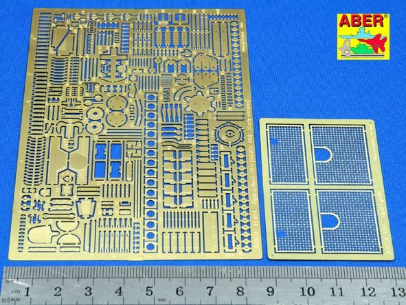 Aber 35014 Tiger I Ausf.E/H1 (ancienne version) (ITA,ACA) (1/35) – immagine 2