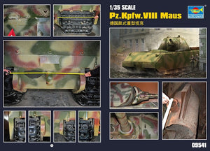 Trumpeter 09541 Pz.Kpfw.VIII Maus Intérieur complet 1/35 – image 4