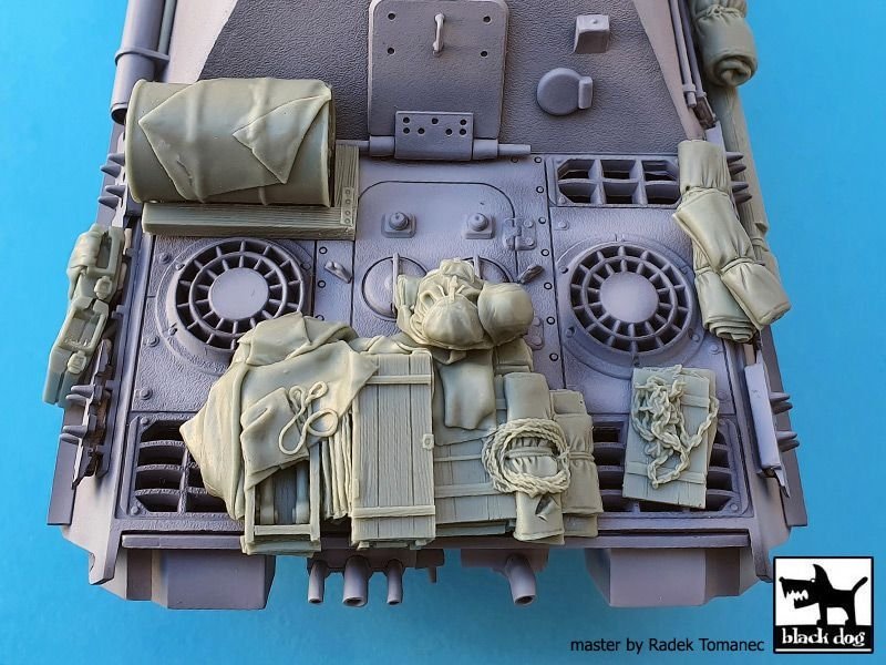 Ensemble d&amp;#39;accessoires Black Dog T35230 Jagdpanther 1/35 – image 3