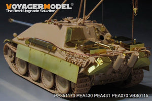 Kit de mise à niveau de base Voyager Model PE351173 Sd.Kfz.173 Jagdpanther G2 Version de la Seconde Guerre mondiale (pour MENG TS-047) 1/35 – image 11