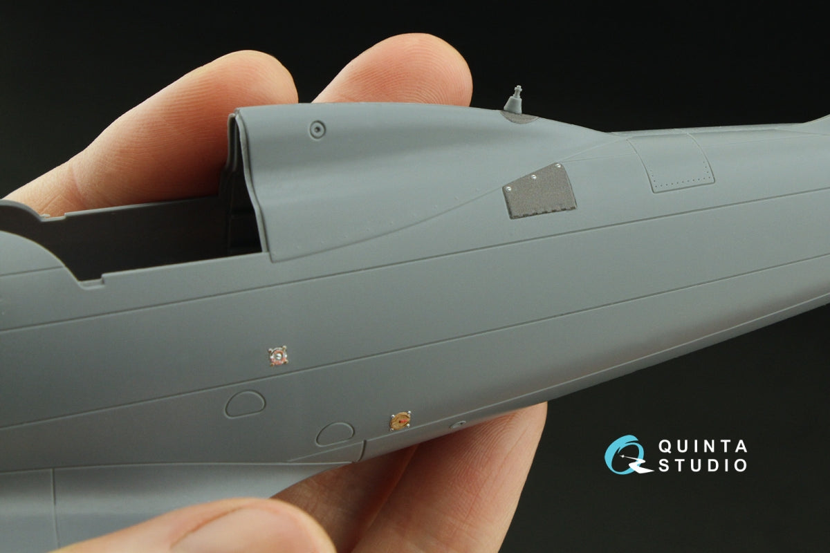 Quinta Studio QP32019 Hatches and Panels for Macchi Mc. 202 Folgore (Italeri) 1/32 – zdjęcie 7