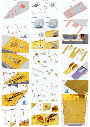 Pontos 35028F1 USS DDG-92 Momsen Flight IIa Kit de détails au 1/350 – image 20