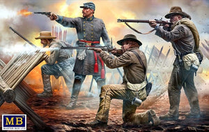 Master Box 3581 « Do or die » : 18e régiment d&amp;#39;infanterie de Caroline du Nord, armée de Virginie du Nord, bataille de Chancellorsville, 2 mai 1863. Série Guerre de Sécession américaine (1/35)