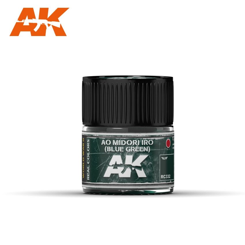 AK Interactive RC332 AO MIDORI IRO (BLEU-VERT) 10ML