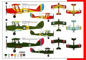 Maquette AZmodel 7409 De Havilland D82A Tiger Moth survolant l&amp;#39;Europe du Nord, échelle 1/72 – image 2