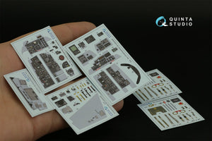 Intérieur imprimé en 3D et coloré sur papier décalcomanie (Revell) Quinta Studio QD32039 F-4E 1/32 – Bild 7
