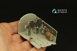 Intérieur imprimé en 3D et coloré sur papier décalcomanie Quinta Studio QD32136 P-47D Razorback (Trumpeter) 1/32 – image 8