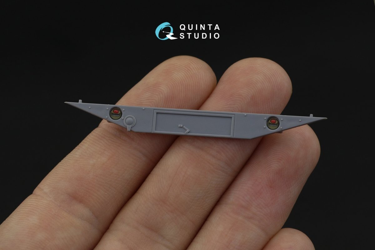 Intérieur imprimé en 3D et coloré sur papier décalcomanie pour la Chevrolet G7107 (Quinta Studio QD35035) (pour kit ICM) à l&amp;#39;échelle 1/35 – immagine 4