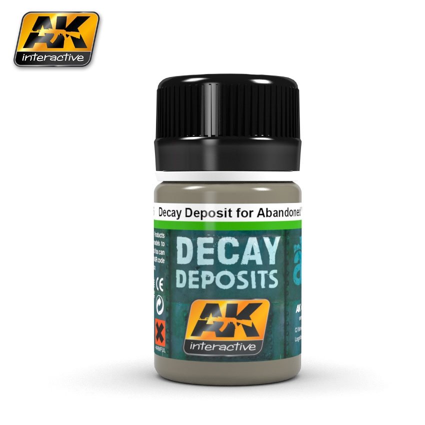 AK Interactive AK675 DÉPÔTS DE CARBURANT POUR VÉHICULES ABANDONNÉS 35 ml