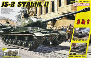 Dragon 6537 JS-2 Stalin II + Infanterie soviétique à bord de chars 1/35