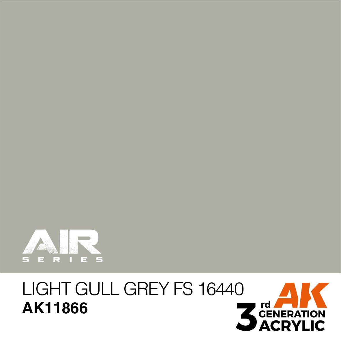 AK Interactive AK11866 GRIS MOUETTE CLAIR FS 16440 – AIR 17 ml