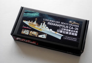 Flyhawk FH350113 Pièces de super détail pour le croiseur lourd USS Indianapolis CA-35 de la Seconde Guerre mondiale (pour Trumpeter 05326) 1/350