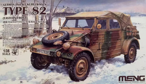 Maquette Meng VS-016 Pkw.K1 Kubelwagen Type 82 allemand (Front de l&amp;#39;Est) 1/35