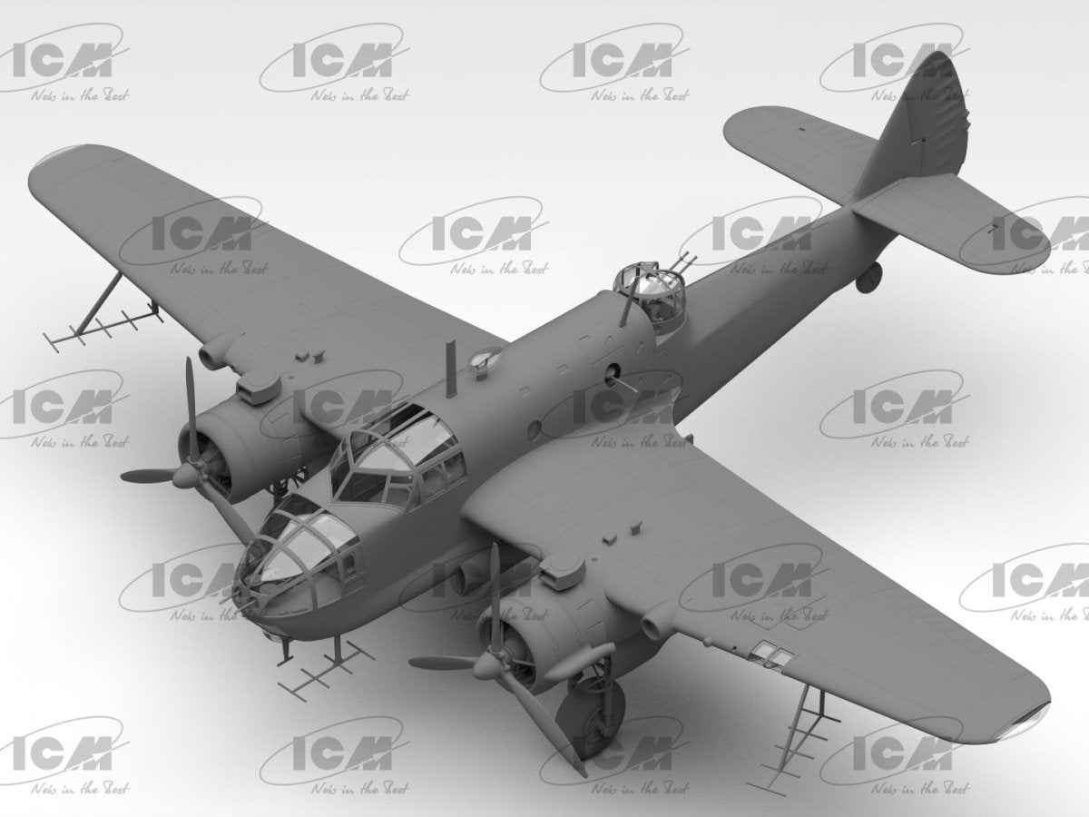 ICM 48311 Bristol Beaufort Mk.IA avec filtres tropicaux 1/48 – imagen 4