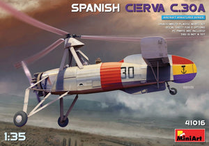 Miniart 41016 Espagnol Cierva C.30A 1/35