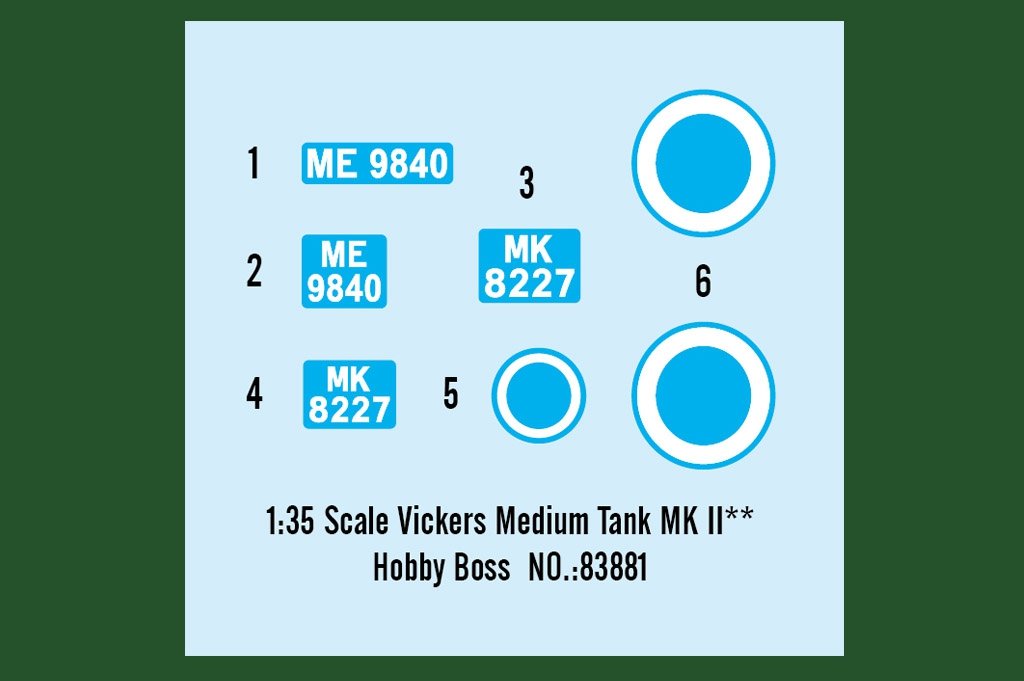 Hobby Boss 83881 Char moyen Vickers MK II** (1/35) – image 3