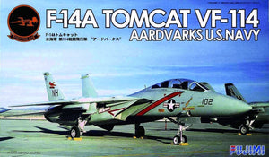 Fujimi 28016 F-14A Tomcat VF-114 Aardvarks US Navy 1/72