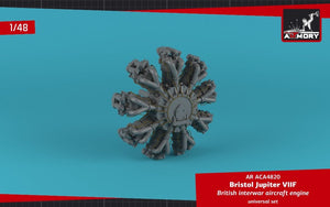 Armory Models ACA4820 Moteur d&amp;#39;avion Bristol Jupiter VII 1/48 – immagine 2