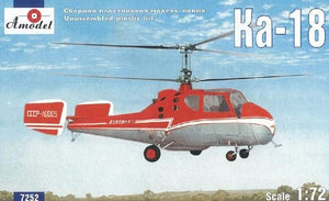 A-Model 07252 Kamov Ka-18 hélicoptère civil soviétique 1/72