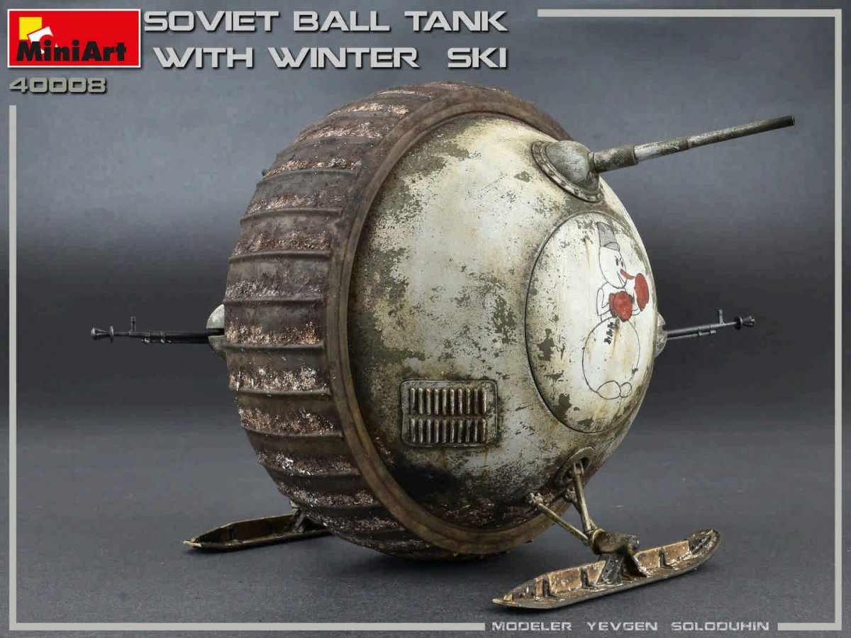 MiniArt 40008 RÉSERVOIR À BALLES SOVIÉTIQUE avec SKI D&amp;#39;HIVER. KIT INTÉRIEUR 1/35 – image 4