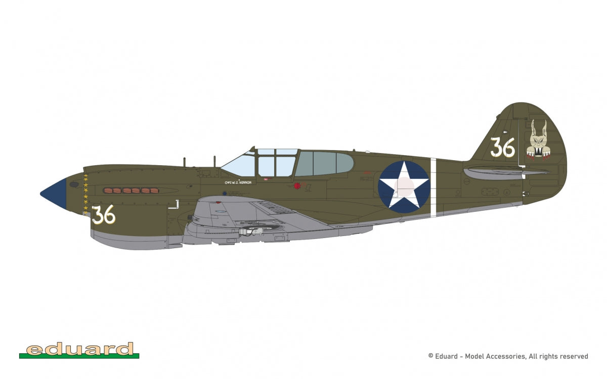 Eduard 11185 Pacific Star P-40E Warhawk - Édition limitée 1/48 – image 8