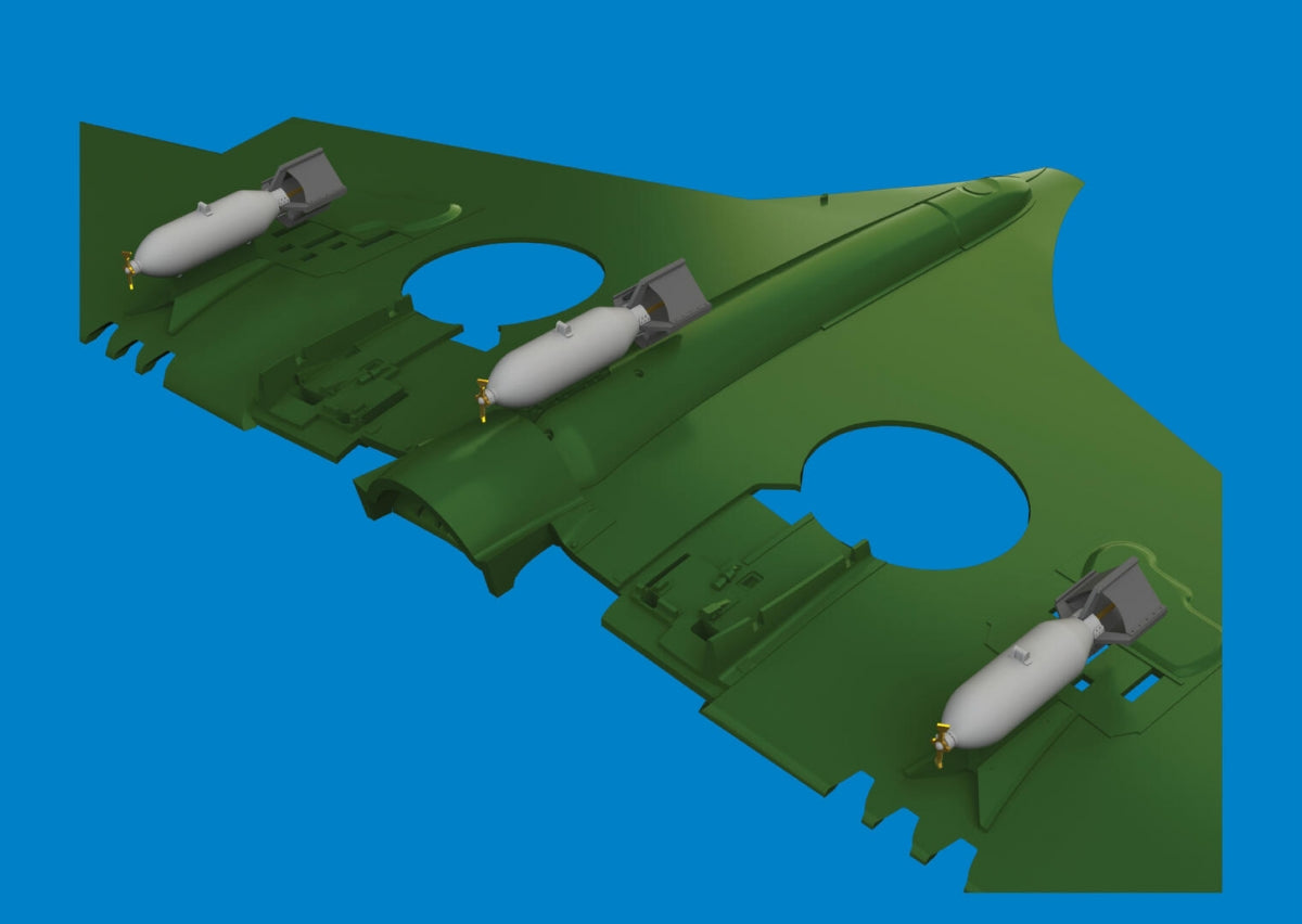 Eduard 6481083 P-40 Bombes américaines M30 de 100 lb IMPRESSION EDUARD 1/48 – imagen 2