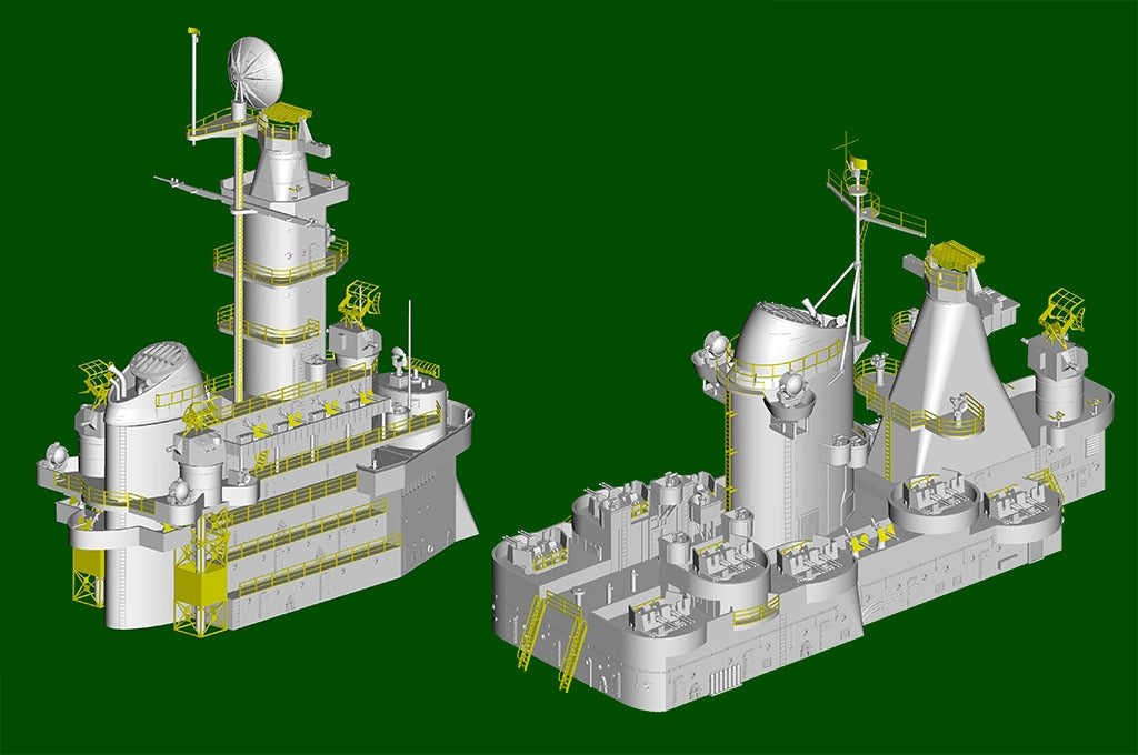 Trumpeter 05372 USS Montana BB-67 1/350 – image 10