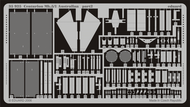 Eduard 35925 Centurion Mk.5/1 Australien 1/35 (AFV CLUB)