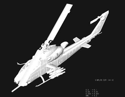 Hobby Boss 87224 Hélicoptère d&amp;#39;attaque AH-1F Cobra (1/72) – image 4
