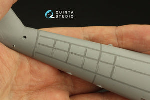 Rangées de rivets triples Quinta Studio QRV-036 (taille des rivets : 0,15 mm, écartement : 0,6 mm, convient à l’échelle 1/48), couleur noire, longueur totale : 4,4 m / 14 pi – image 4