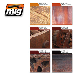 Munitions Mig Jimenez 7106 Couleurs Effets Rouille  – Bild 2