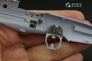 Intérieur imprimé en 3D et coloré sur papier décalcomanie Quinta Studio QD48144 Spitfire PR.XIX (Airfix) 1/48 – image 8