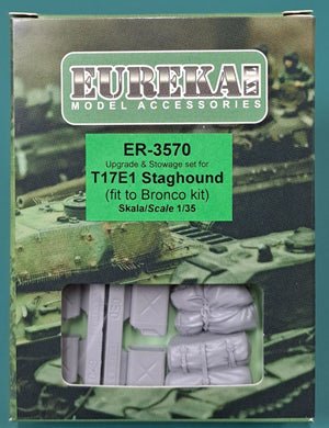 Eureka XXL ER-3570 Kit de mise à niveau et de rangement pour T17E1 Staghound (Bronco) 1/35 – image 2