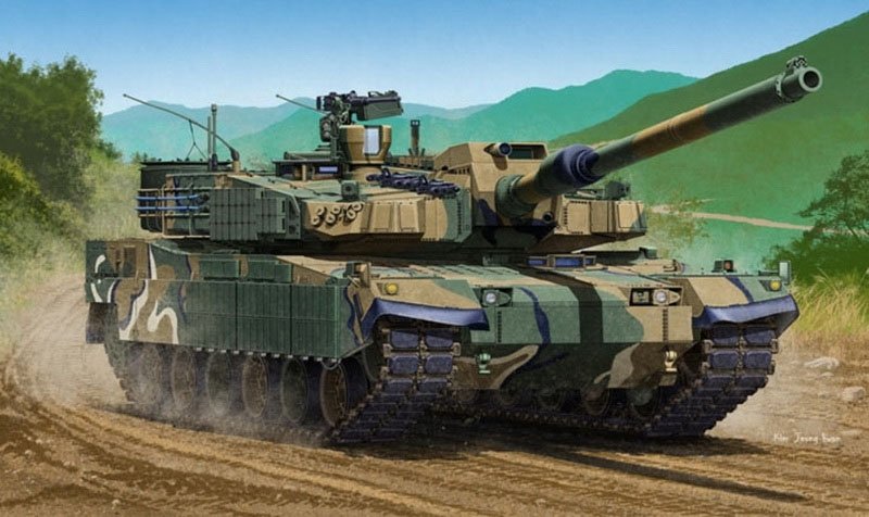 Maquette Voyager PE35920, char de combat principal K2 Black Panther de l&amp;#39;armée de la République de Corée (échelle 1/35) pour ACADEMY. – Bild 2