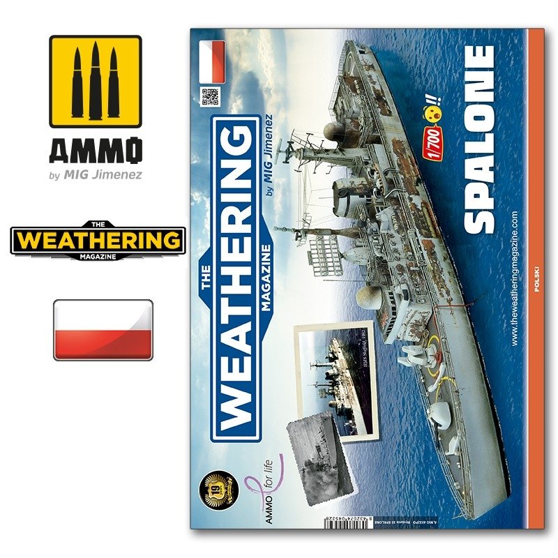 Munitions du Mig 4532-PO. The Weathering Magazine, numéro 33. BRÛLÉ (polonais)