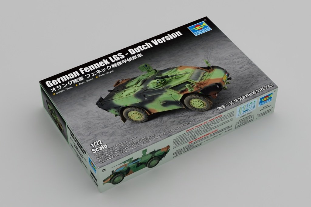 Trumpeter 07401 Fennek LGS allemand - Version néerlandaise 1/72 – Bild 2