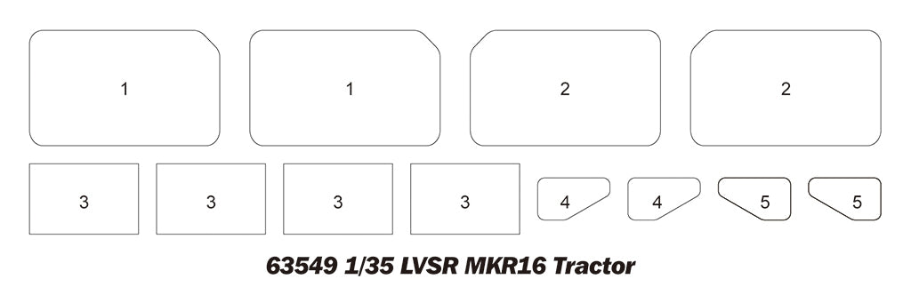 J&amp;#39;adore le kit 63549 Tracteur LVSR MKR16 au 1/35 – image 5