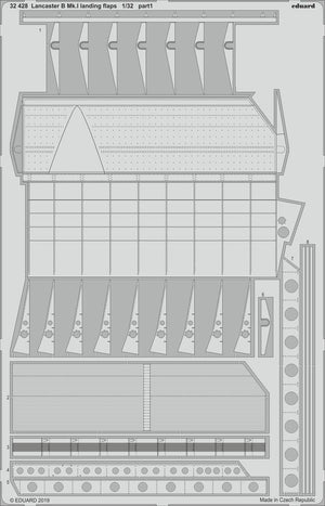 Eduard 32428 Lancaster B Mk. et volets d&amp;#39;atterrissage 1/32 HK MODELS