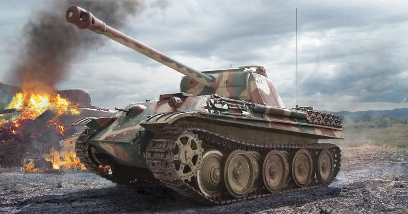 Italeri 6534 Pz.Kpfw.V PANTHER Ausf.G tardif