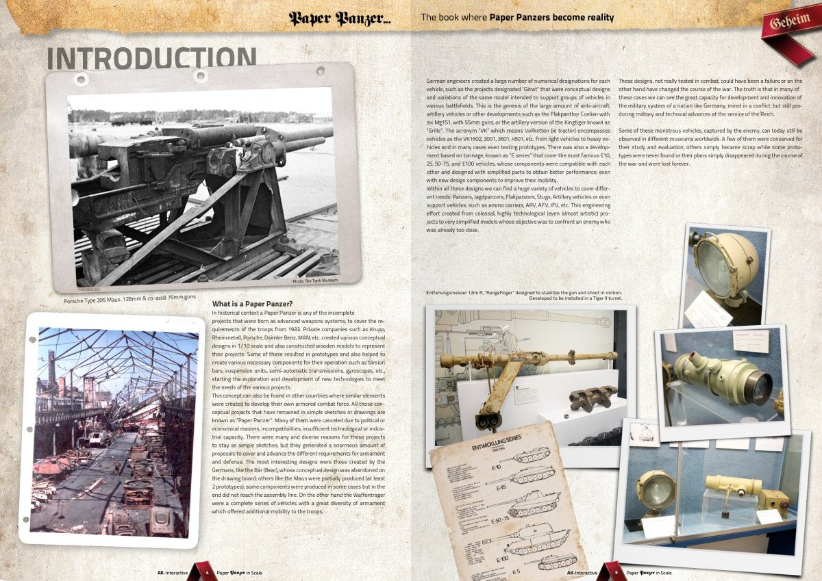 AK Interactive AK246 PAPER PANZER : PROTOTYPES ET CHARS D&amp;#39;ASSAUT (ANGLAIS) – imagen 6