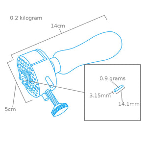 Support de travail universel Modelcraft PCL8010 (140 mm) – immagine 2