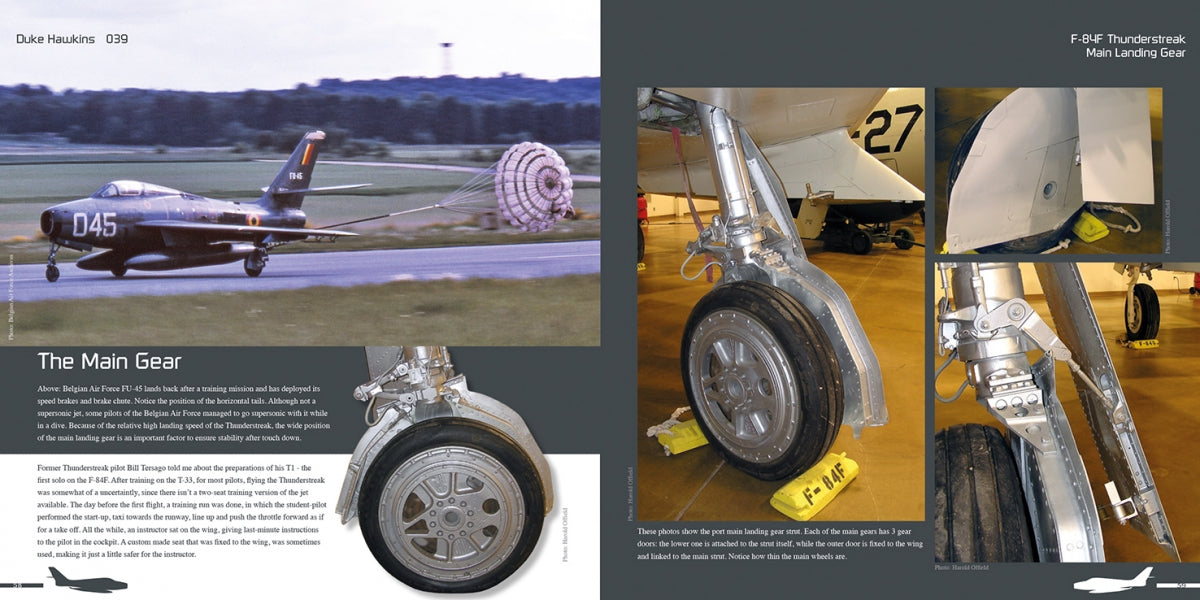 HMH Publications DH-039 Republic F-84 F Thunderstreak - Avion en détail 039 (Version anglaise) – image 4