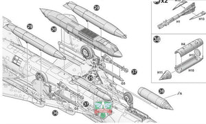 Maquette Modelsvit 72048 Su-17M3R Chasseur-bombardier de reconnaissance 1/72 – image 4