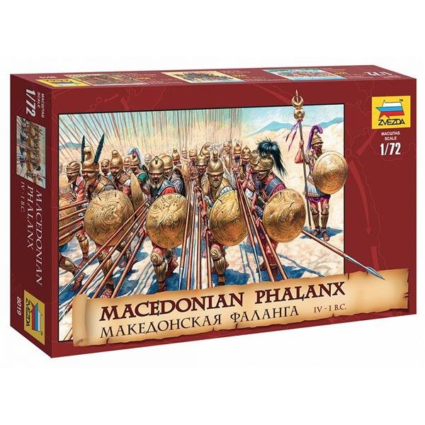 Figurines Zvezda 8019 Phalange macédonienne 1/72