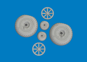 Roues Eduard 6481057 P-40E à bande de roulement diamantée Eduard 1/48 – image 4